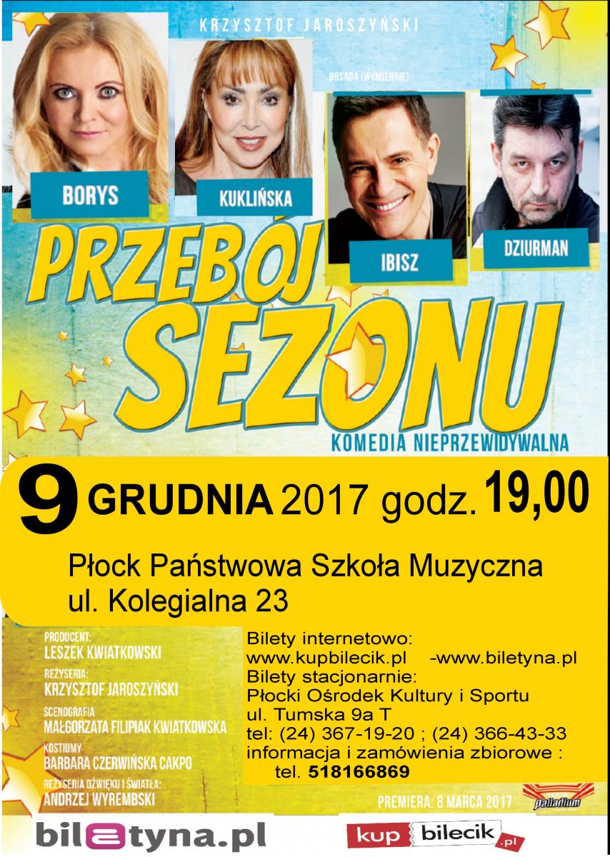 9 grudnia w szkole muzycznej „Przebój sezonu