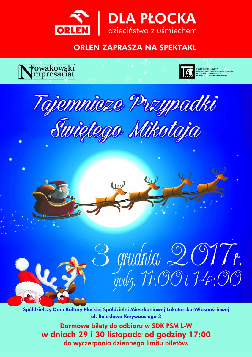 ORLEN zaprasza dzieci na „Tajemnicze Przypadki Świętego Mikołaja”