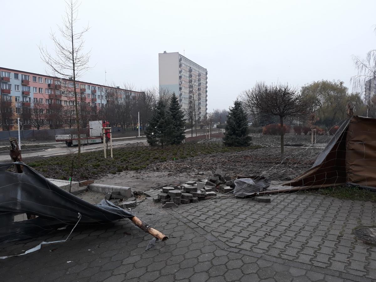 Aleja Roguckiego to plac budowy