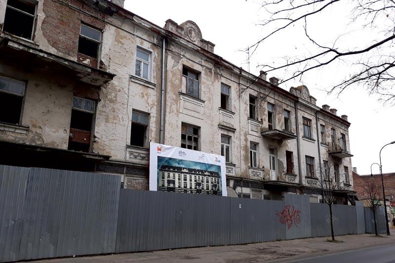 Remont kamienicy przy ul. Sienkiewicza 38