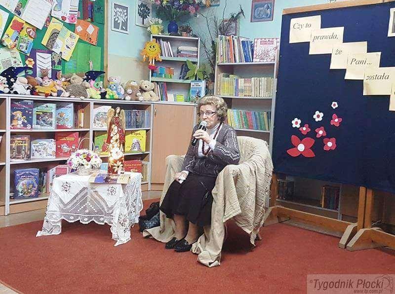 Spotkaniem z żywą historią w SP Słupno