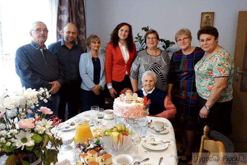 Setne urodziny mieszkanki Sannik