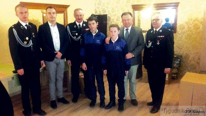 Sprzęt dla strażaków z gminy Słupno