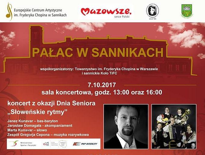 Słoweńska muzyka w Sannikach