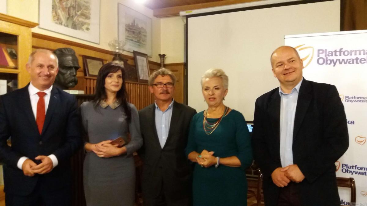 Posłowie PO spotkali się z płocczanami