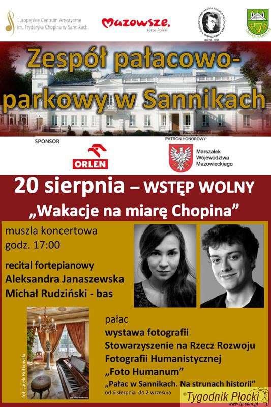 ,,Wakacje na miarę Chopina” w Sannikach