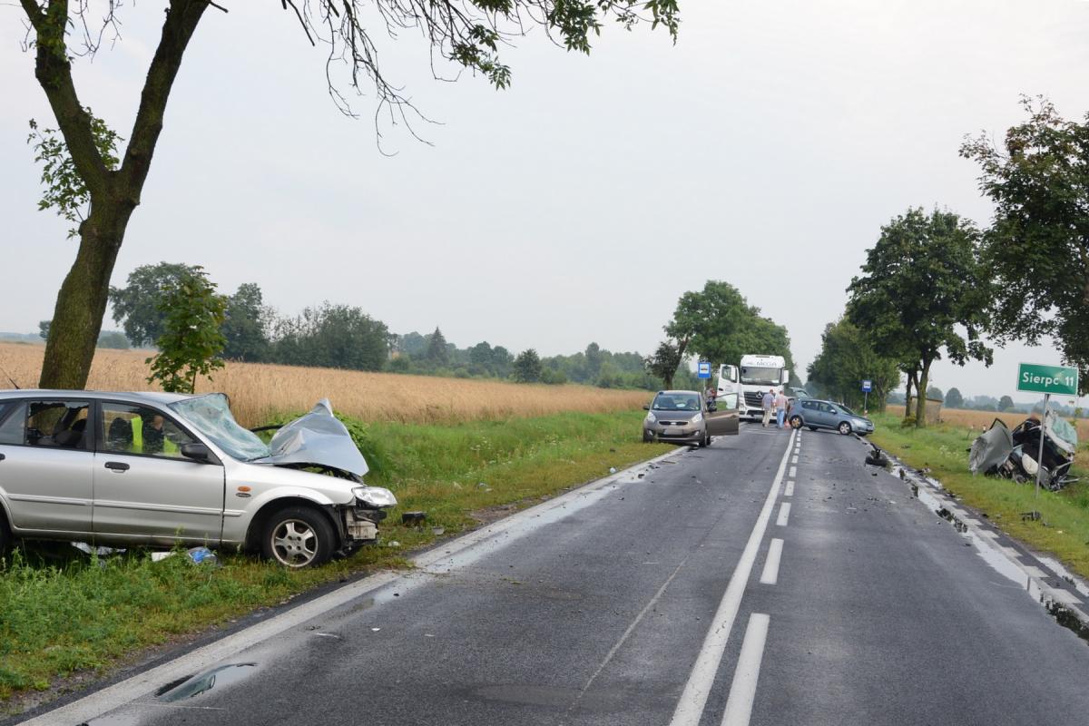 Wypadek w Bliźnie. Jedna osoba nie żyje