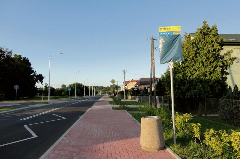 Nieczynny przystanek przy ul. Borowickiej
