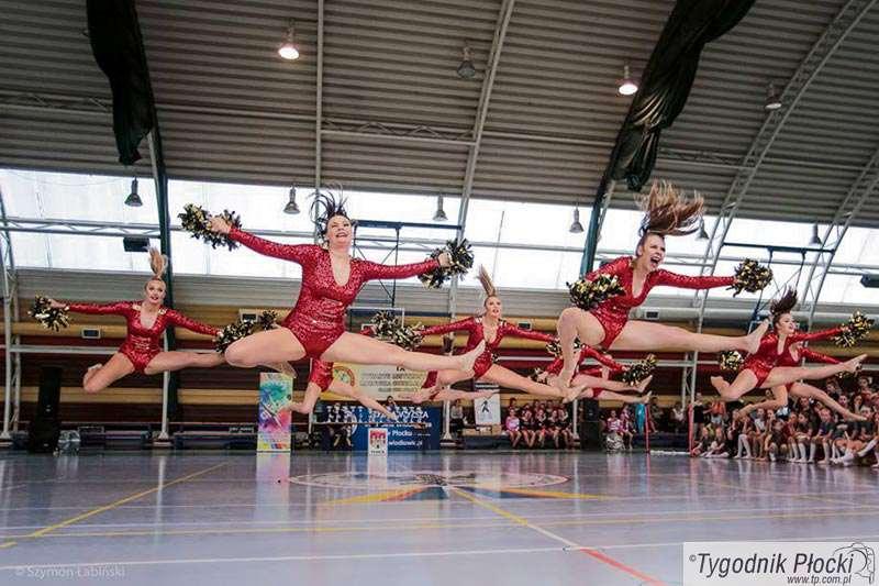 Złoto, srebro i brąz dla płockich cheerleaderek