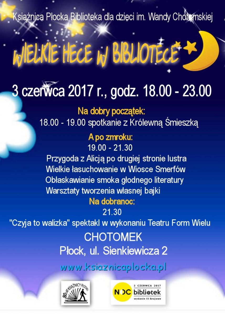 Wielkie Hece w Bibliotece