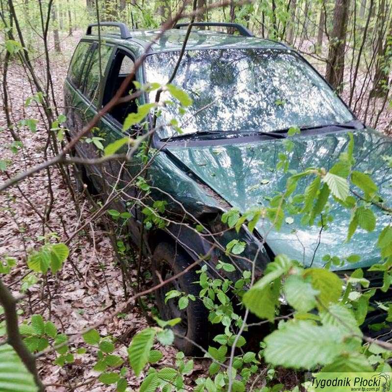Ukradli samochód, wpadli do rowu