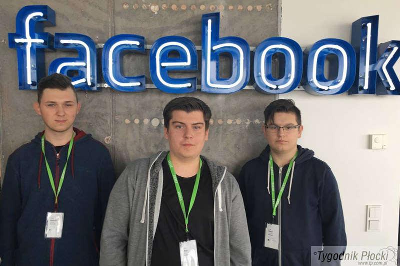 Uczniowie EKONOMIKA z wizytą w Facebook!!!