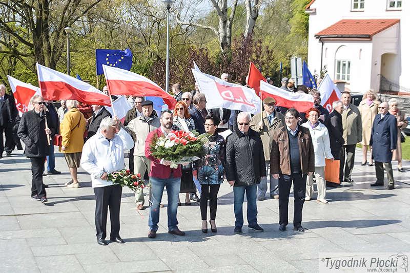 Pierwszomajowy pochód w Płocku [ZDJĘCIA]