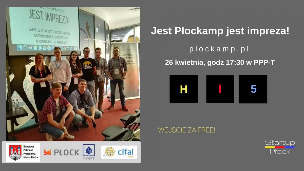 E-biznes, new tech i startupy, czyli Płockamp#7