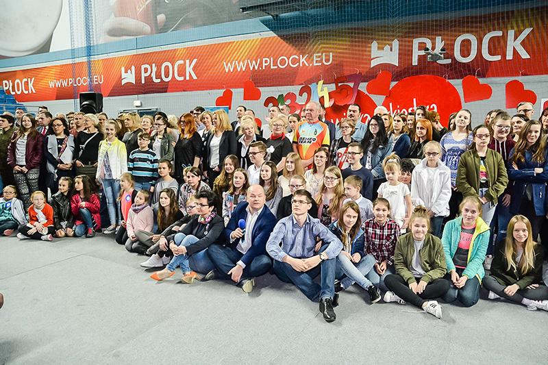 Prezydent podziękował wolontariuszom. Ostatni akcent WOŚP 2017 w Płocku [ZDJĘCIA]