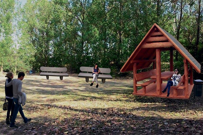 Odnowiona plaża nad j. Bratoszewo