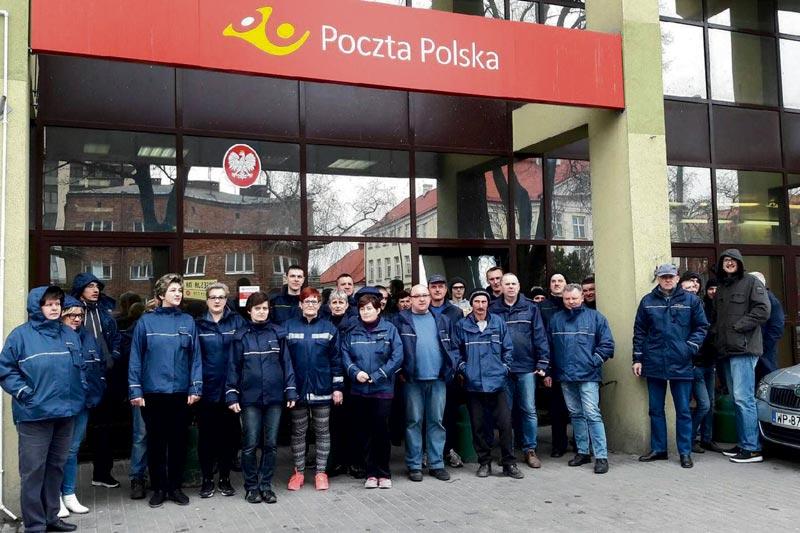 Ogólnopolski protest listonoszy