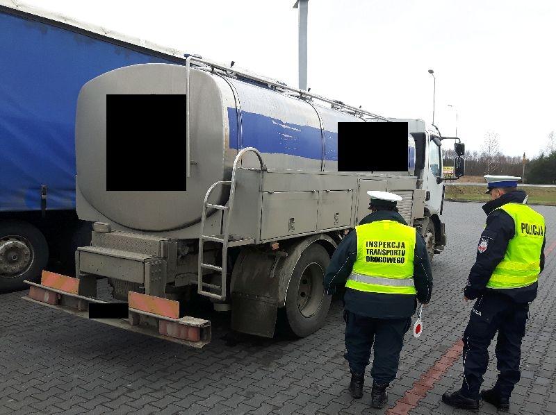 Nietrzeźwi kierowcy ciężarówek