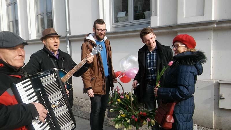 Dzień Kobiet w centrum Płocka