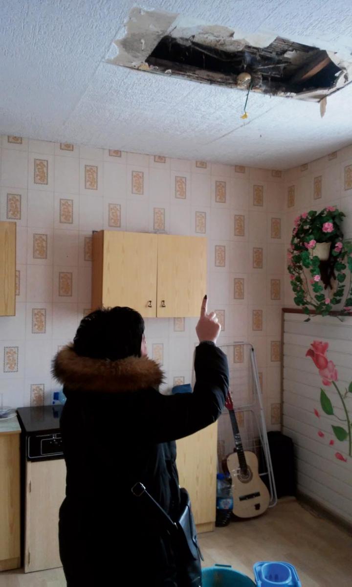 Mieszkanie z dziurą w dachu
