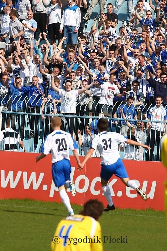 Upragniony awans Wisły Płock do I ligi