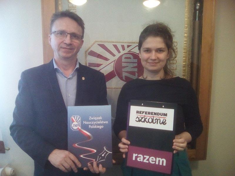 Na początek  referendum oświatowe