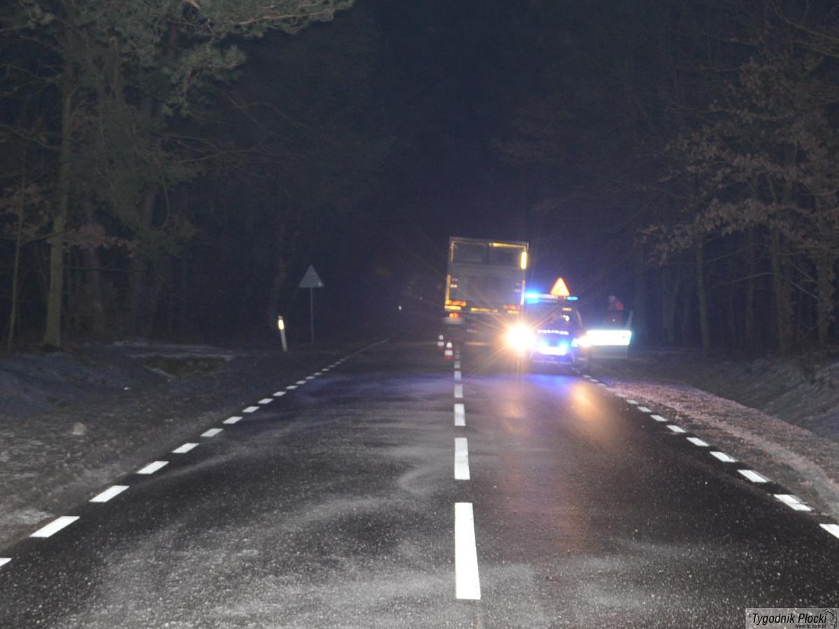 Wypadek w Rachocinie. Ranny 41-letni mężczyzna