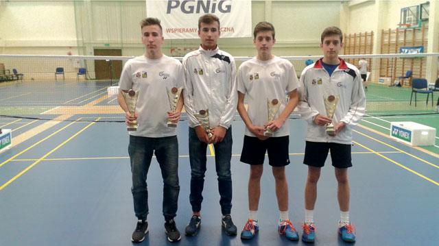 Grad medali płockich badmintonistów