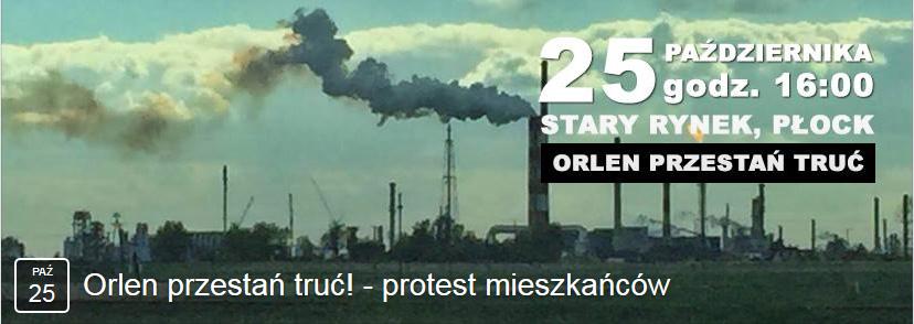 Protest z Facebooka