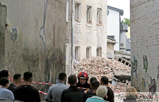 Katastrofa budowlana w centrum Płocka