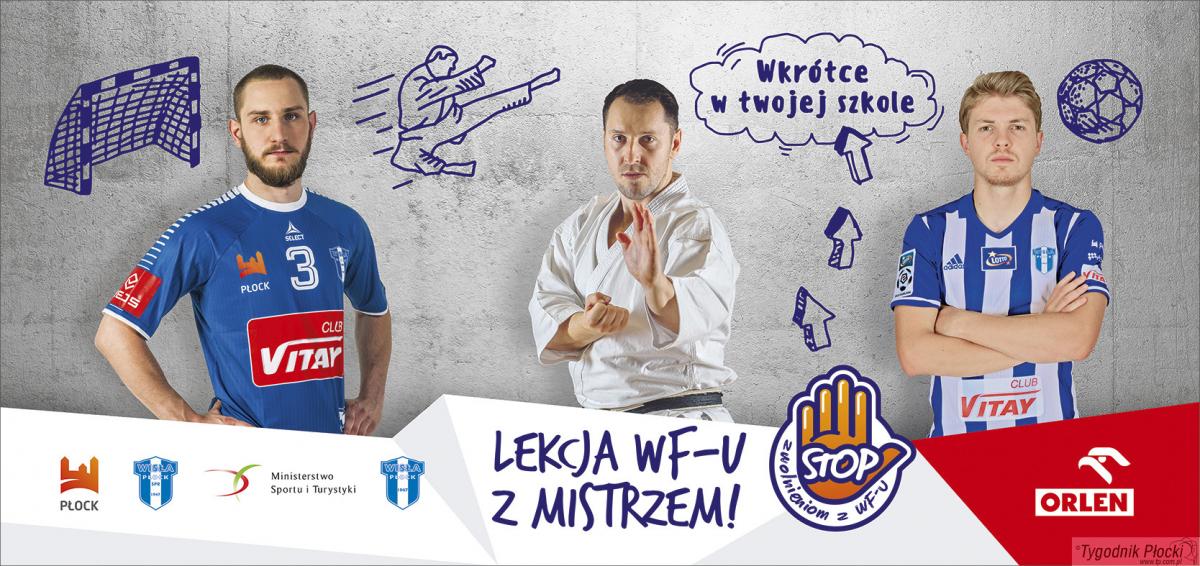 Lekcja WF-u z Mistrzem ponownie w płockich szkołach