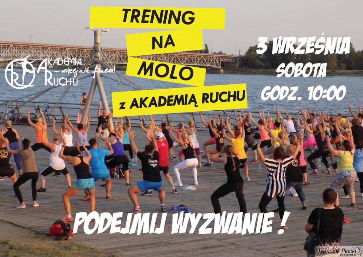 Trening na molo z Akademią Ruchu