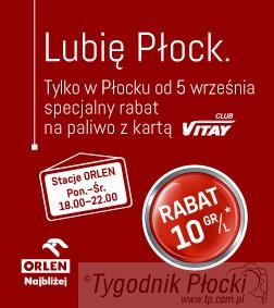 W Płocku paliwo tańsze o 10 gr!!!