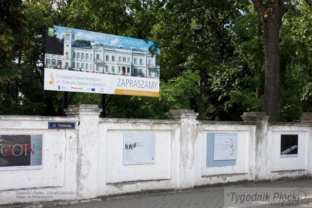 Chopinowskie plakaty w Sannikach