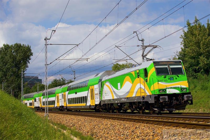 Przerwa w ruchu pociągów na linii Kutno – Sierpc