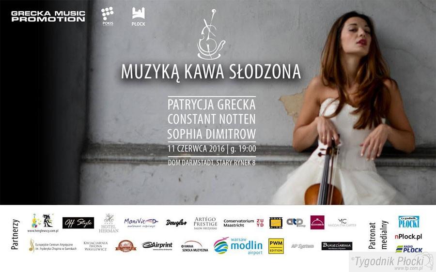 Patrycja Grecka zaprasza na sobotni kocnert