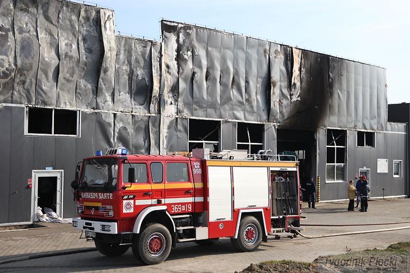 Pożar w Brochocinku [ZDJĘCIA]