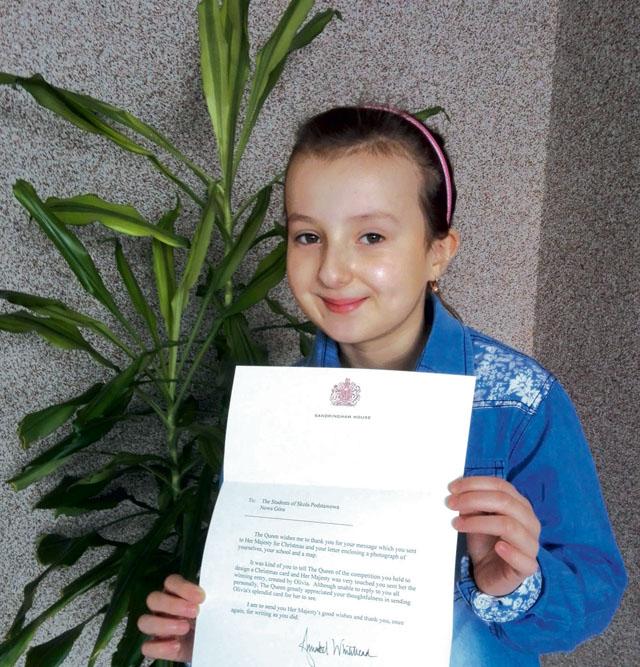 Podziękowania od królowej