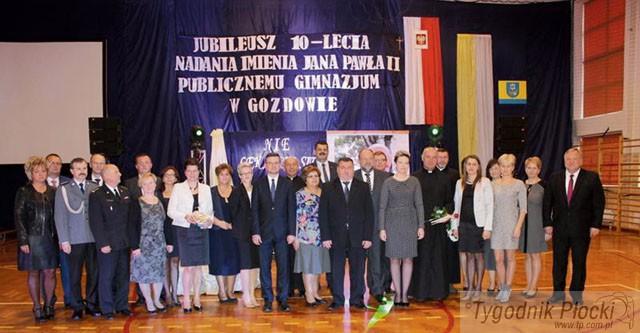 Jubileusz Gimnazjum w Gozdowie