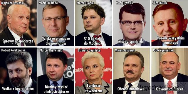 Priorytety nowych posłów Ziemi Płockiej