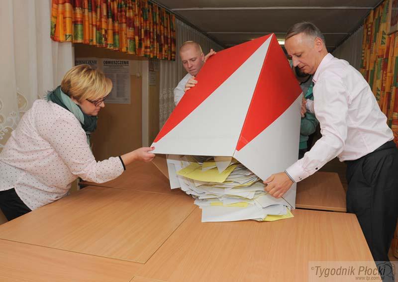 Płock, wybory parlamentarne 2015 [ZDJĘCIA]