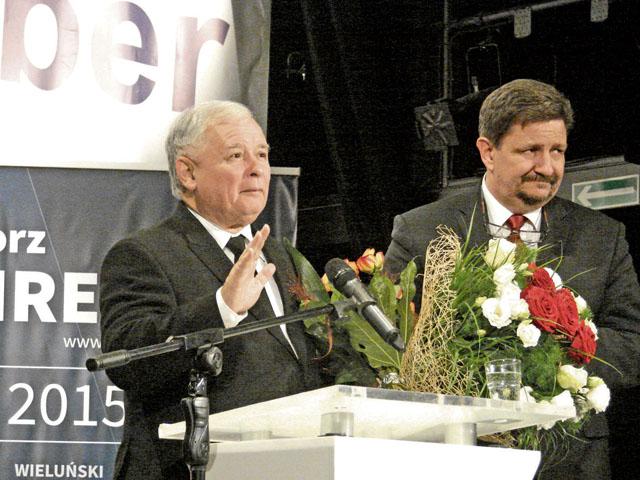 Jarosław Kaczyński z wizytą w Kutnie