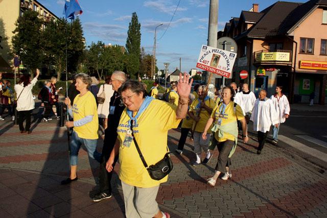 Poszli pieszo do Matki Bożej Skępskiej 