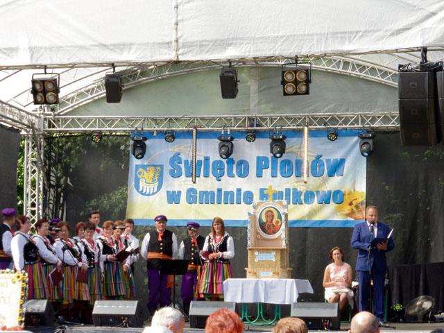 Dożynkowe święto w Bulkowie