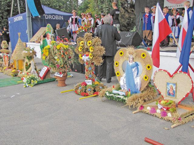 Święto plonów w Drobinie po nowemu