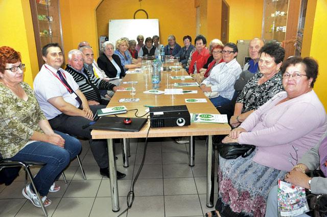 Rada seniorów w Drobinie