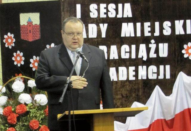 Burmistrz Raciąża z absolutorium