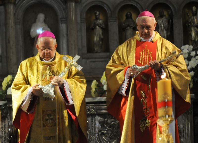 Jubileusze księży biskupów: Romana Marcinkowskiego i Andrzeja Suskiego