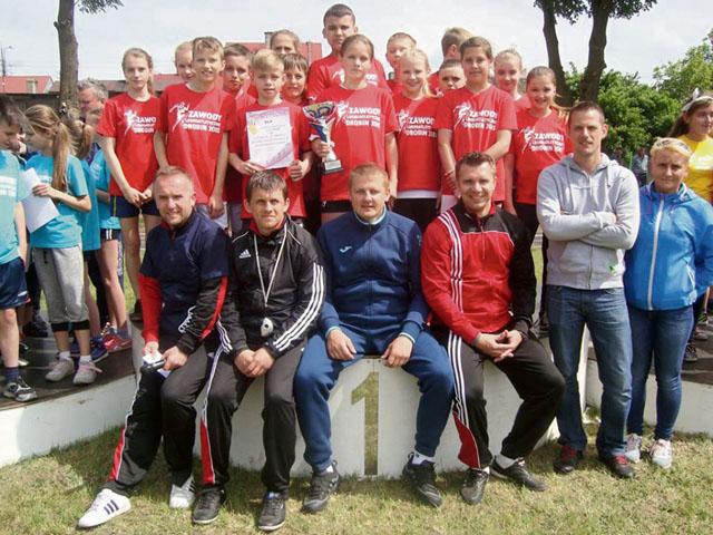 Zawody młodych sportowców z Drobina
