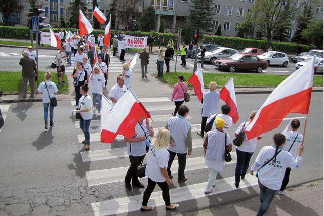 Wyszli na ulicę